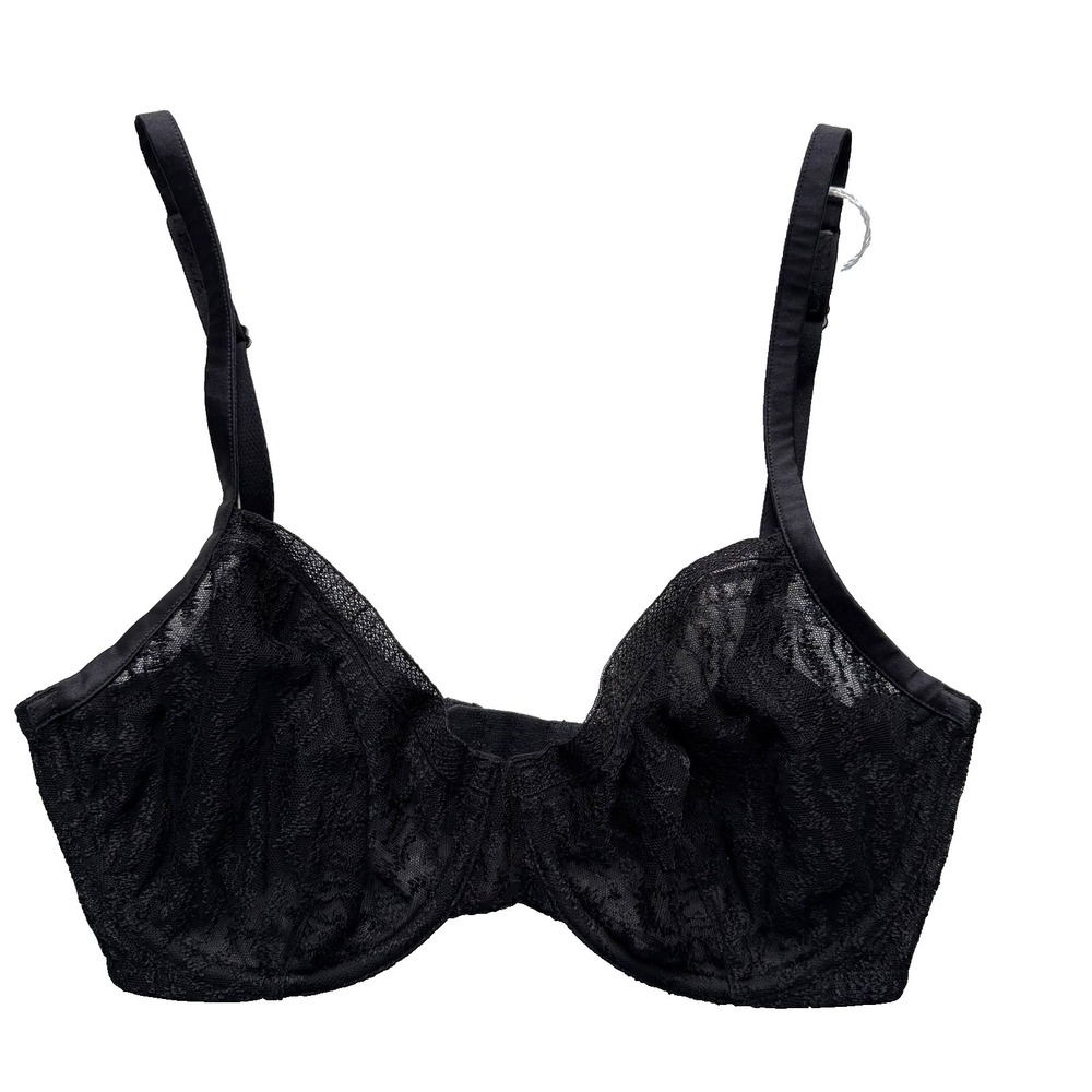 NEW La Perla Bra  Size 32E/32DDD US Black Lace Sexy Wow Made in‎ Italy NWT!